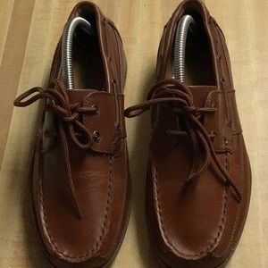 Nunn Bush brown leather loafers size 7.5